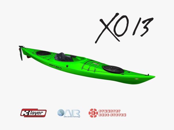 Point65 XO13 GTE 3L Rudder & Skeg Kano-YEŞİL - Görsel 2