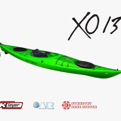 Point65 XO13 GTE 3L Rudder & Skeg Kano-YEŞİL