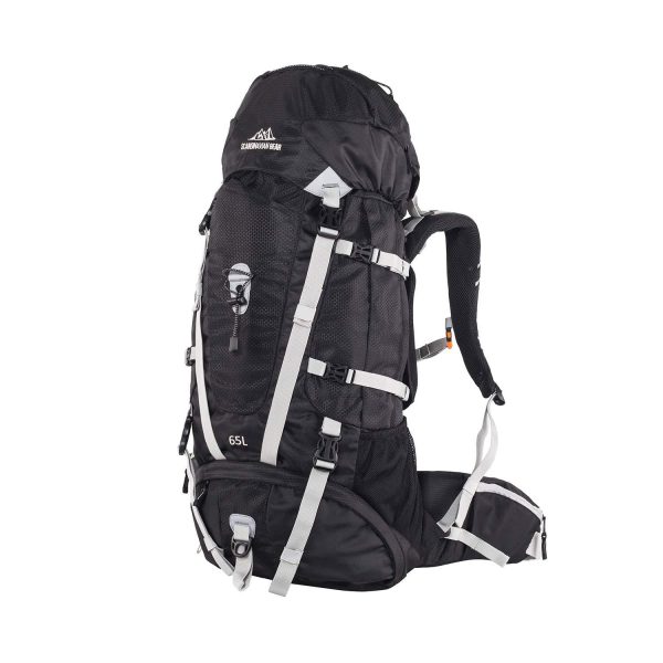 QuickUP Hiking Sırt Çantası 65 Litre-SİYAH