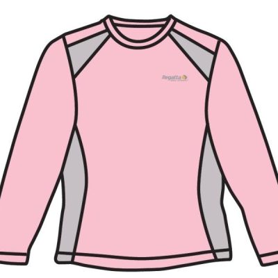 Regatta Base T-Shirt Kadın Üst İçlik-PEMBE