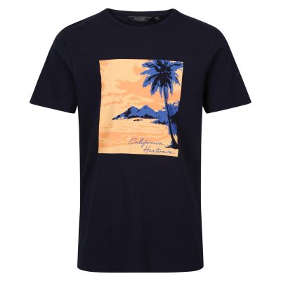 Regatta Cline VII Erkek T-Shirt-LACİVERT