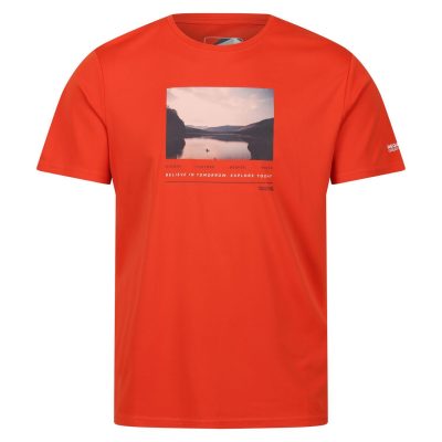 Regatta Fingal VII Erkek T-Shirt-TURUNCU