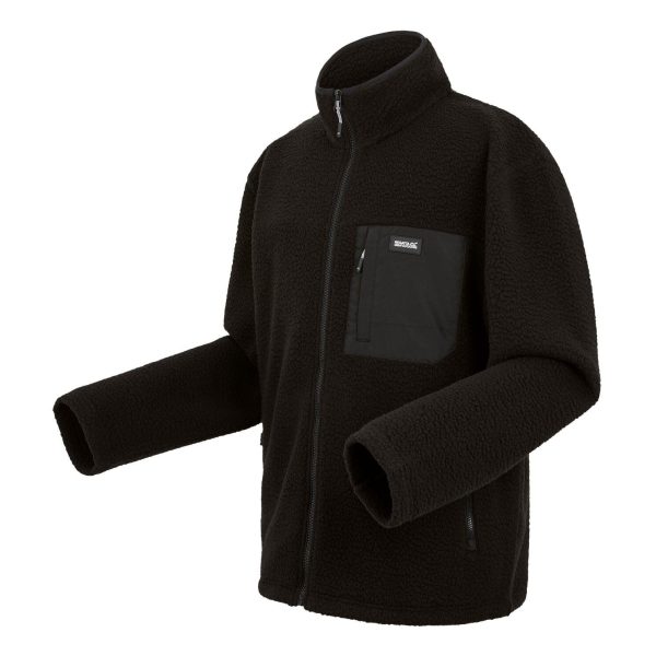 Regatta Frankie Borg Fleece Erkek Polar-SİYAH - Görsel 3