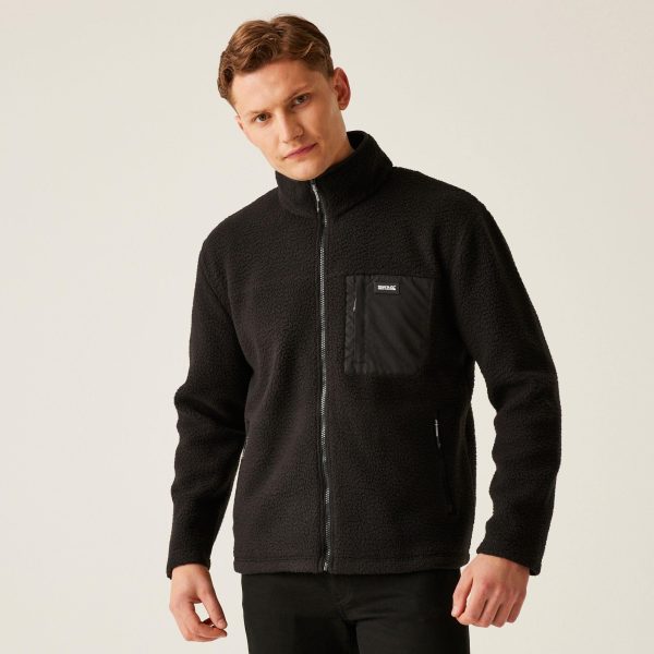 Regatta Frankie Borg Fleece Erkek Polar-SİYAH - Görsel 4