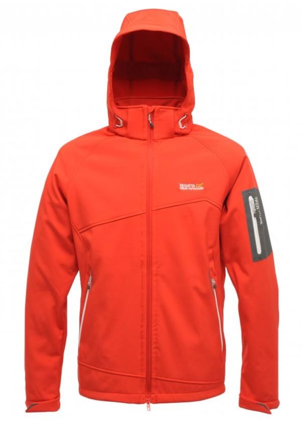 Regatta Hartson Erkek Softshell Ceket-KIRMIZI