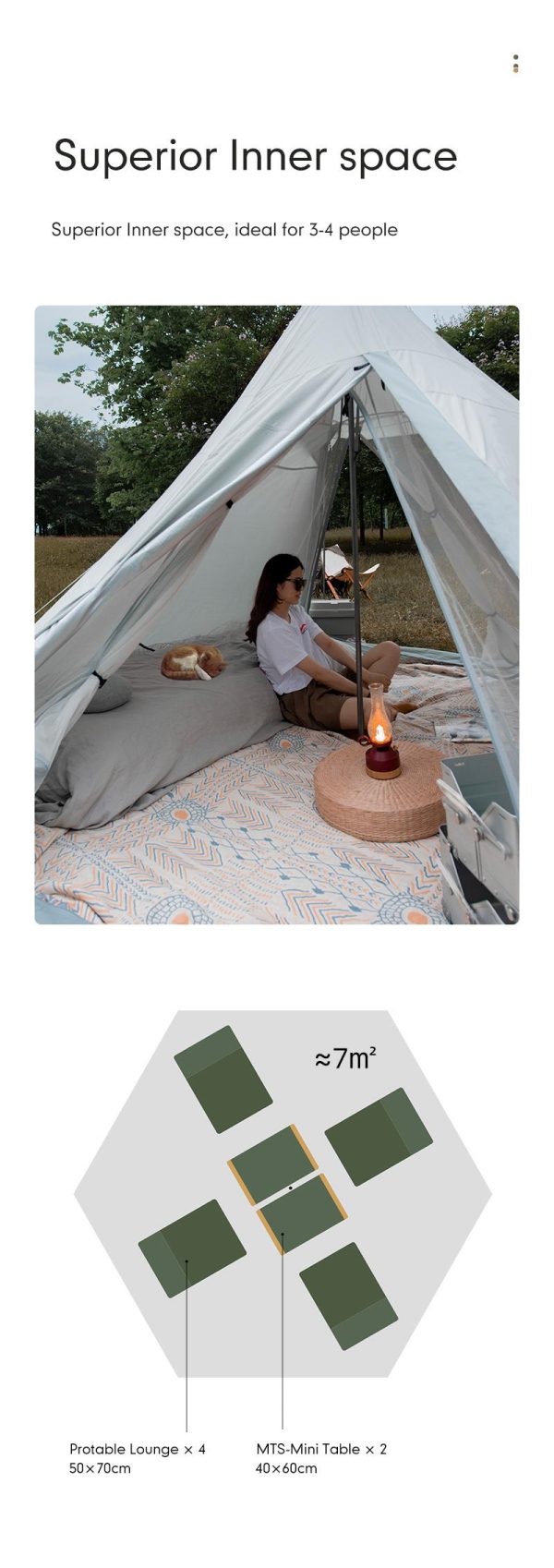 Wildland Mini Tipi Çadır - Görsel 4