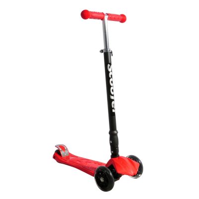 Xslide Işıklı Tekerlekli Scooter-KIRMIZI