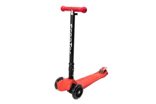 Xslide Işıklı Tekerlekli Scooter-KIRMIZI - Görsel 2