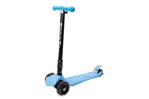 Xslide Işıklı Tekerlekli Scooter-MAVİ - Görsel 2