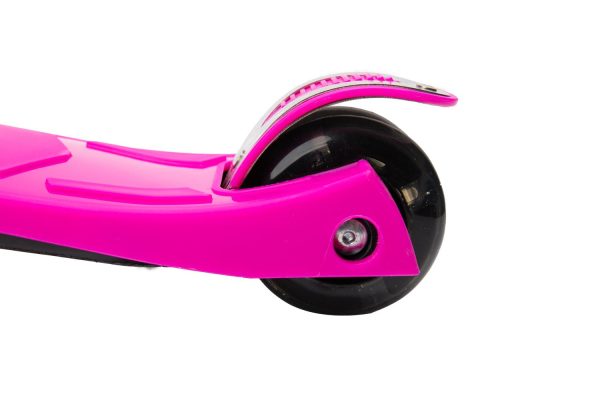 Xslide Işıklı Tekerlekli Scooter-PEMBE - Görsel 5