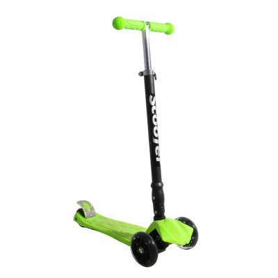 Xslide Işıklı Tekerlekli Scooter-YEŞİL